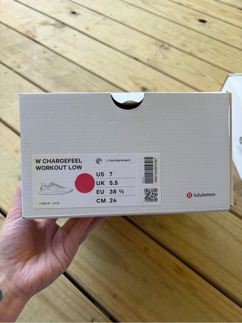 NIB Lululemon size 7 Athletic Sneakers - Picture 10 of 10